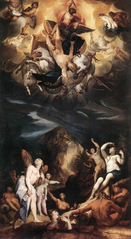 HEINTZ, Joseph the Elder The Fall of Phaeton w oil painting image